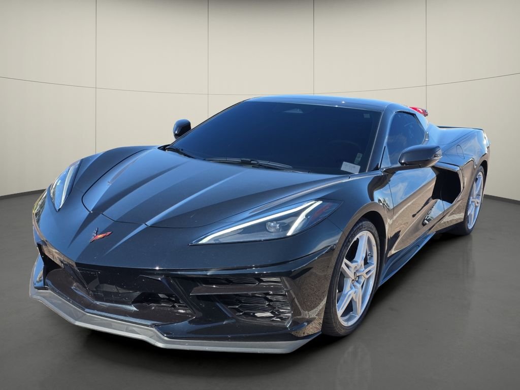 Used 2025 Black Chevrolet Stingray image 2