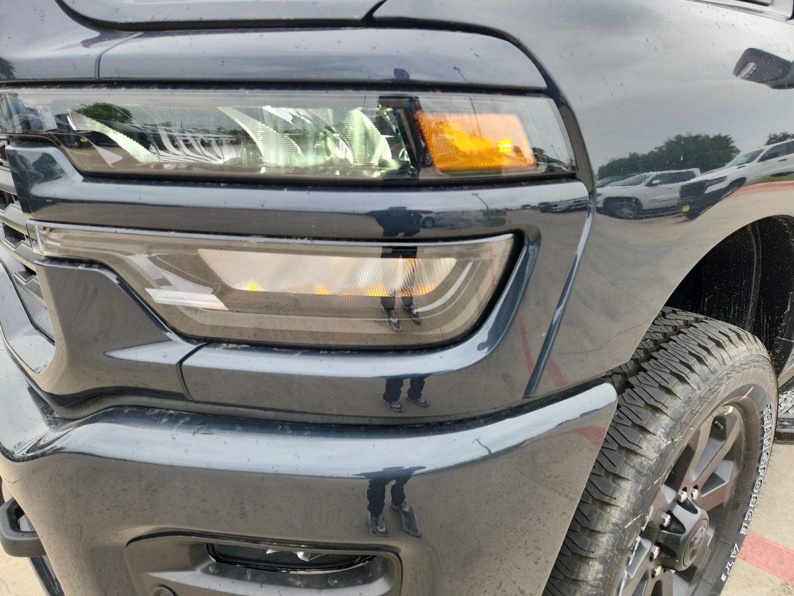 New 2026 Forged Blue Metallic Exterior Paint RAM Big Horn image 9