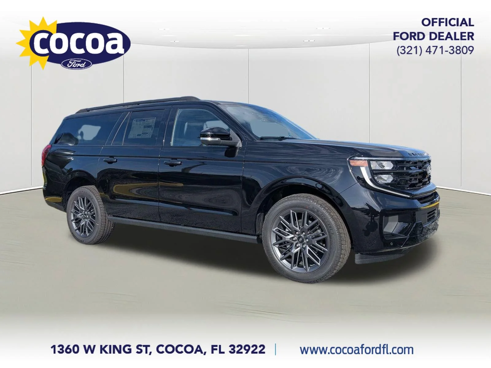 New 2027 Agate Black Metallic Ford MAX Platinum image 1