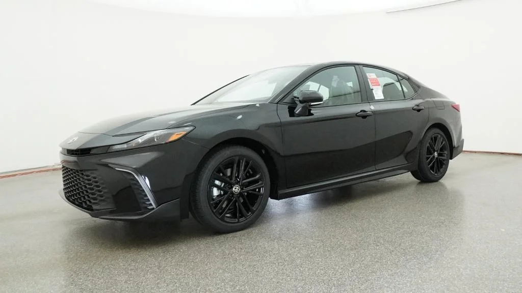 New 2026 Midnight Black Metallic Toyota SE image 2