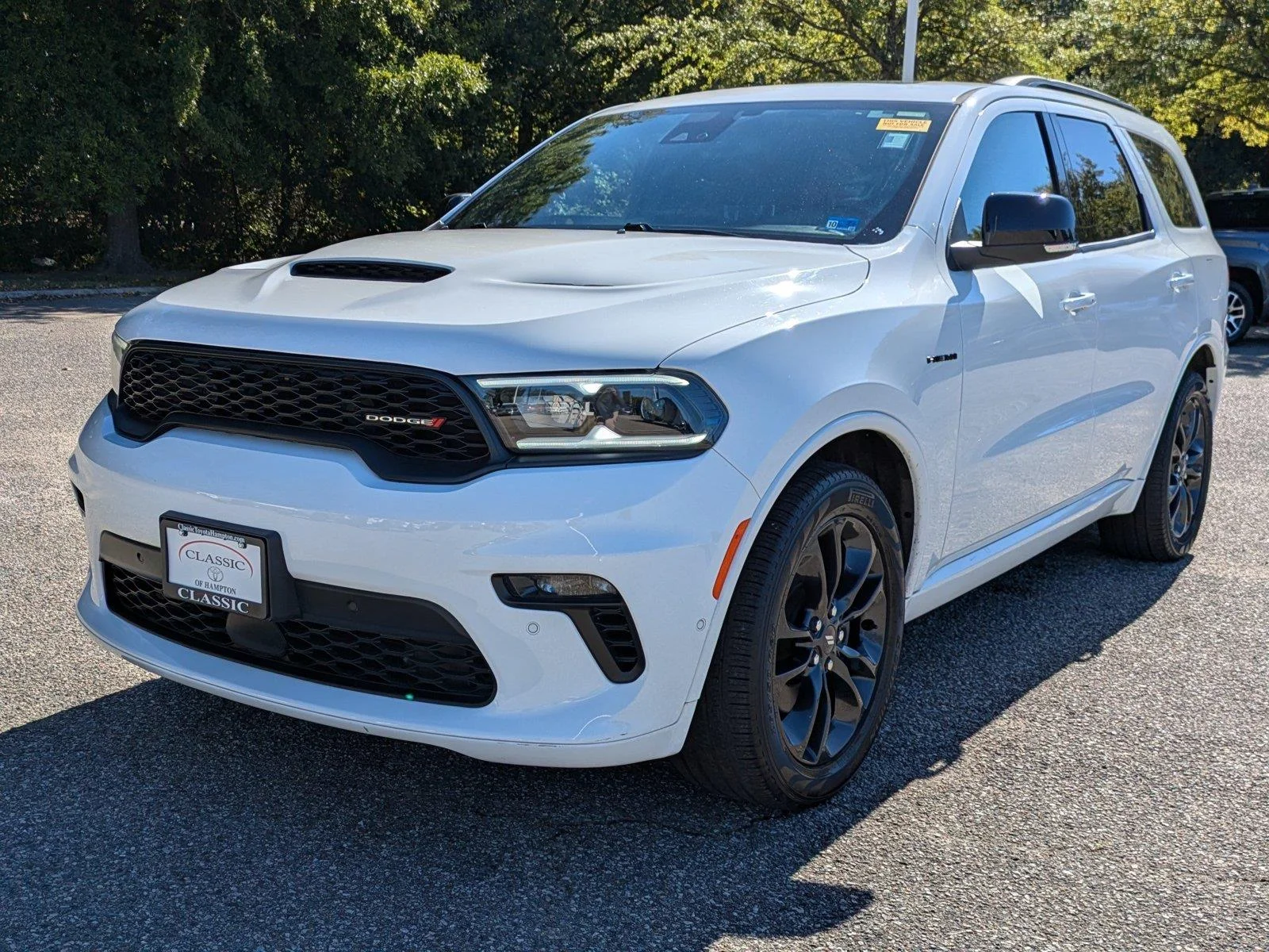 Used 2023 White Knuckle Clearcoat Dodge R/T Plus image 8