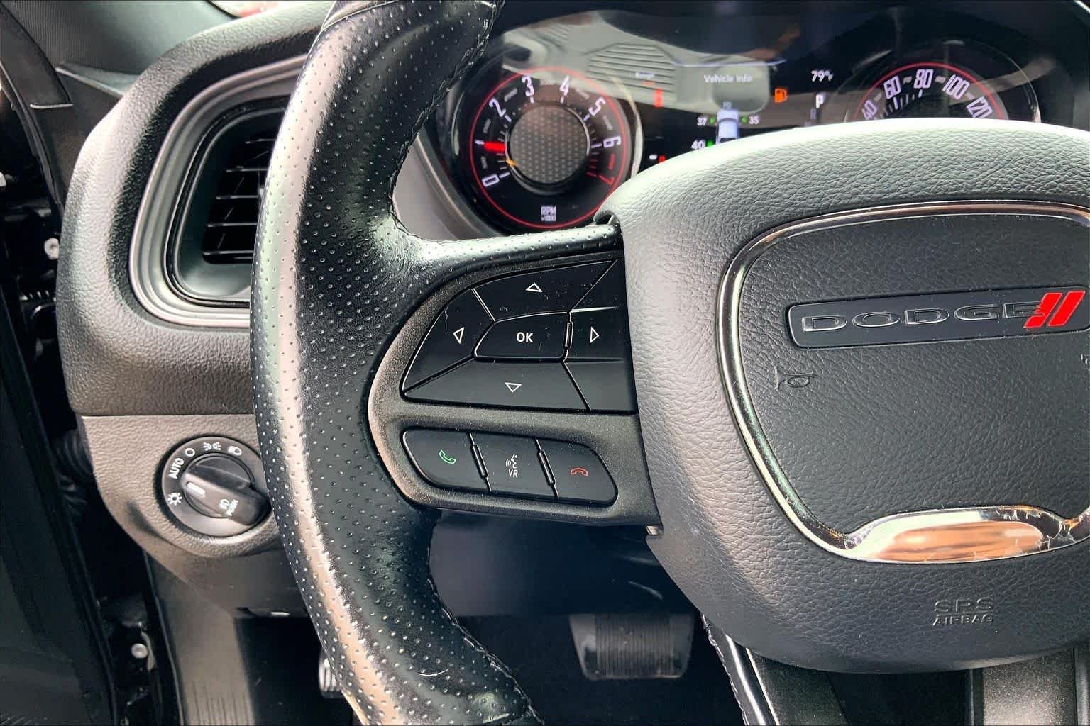 Used 2023 Pitch Black Clearcoat Dodge SXT image 20