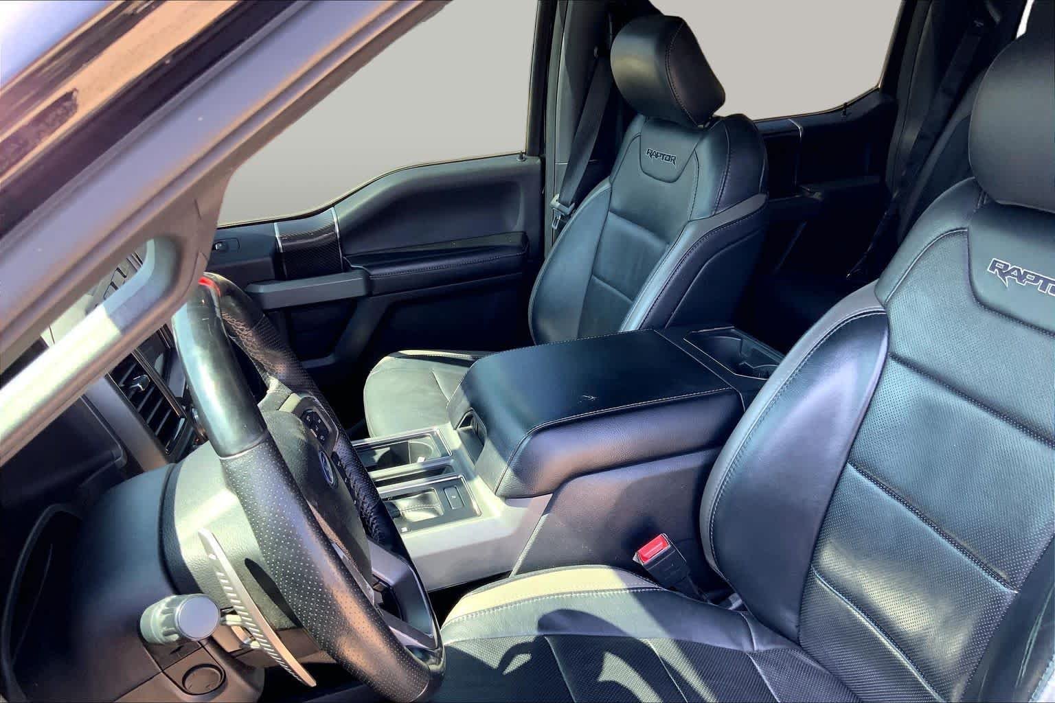 Used 2018 Shadow Black Ford Raptor image 8