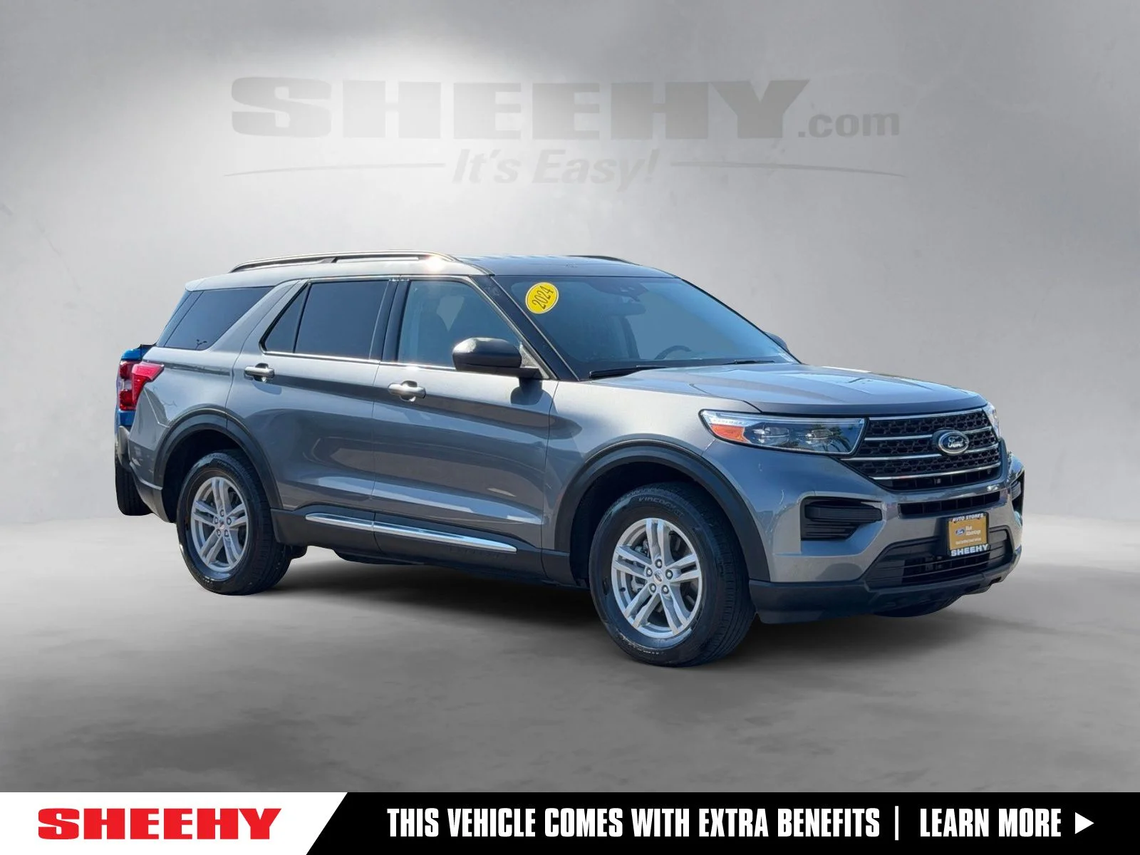 Certified Used 2024 Carbonized Gray Metallic Ford XLT image 1