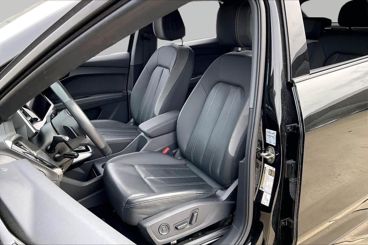 Used 2023 Mythos Black Metallic Audi Premium Plus image 7