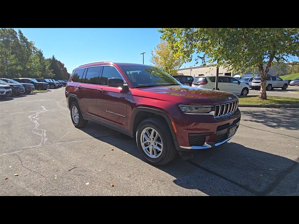 Certified Used 2025 Red Jeep Laredo image 3