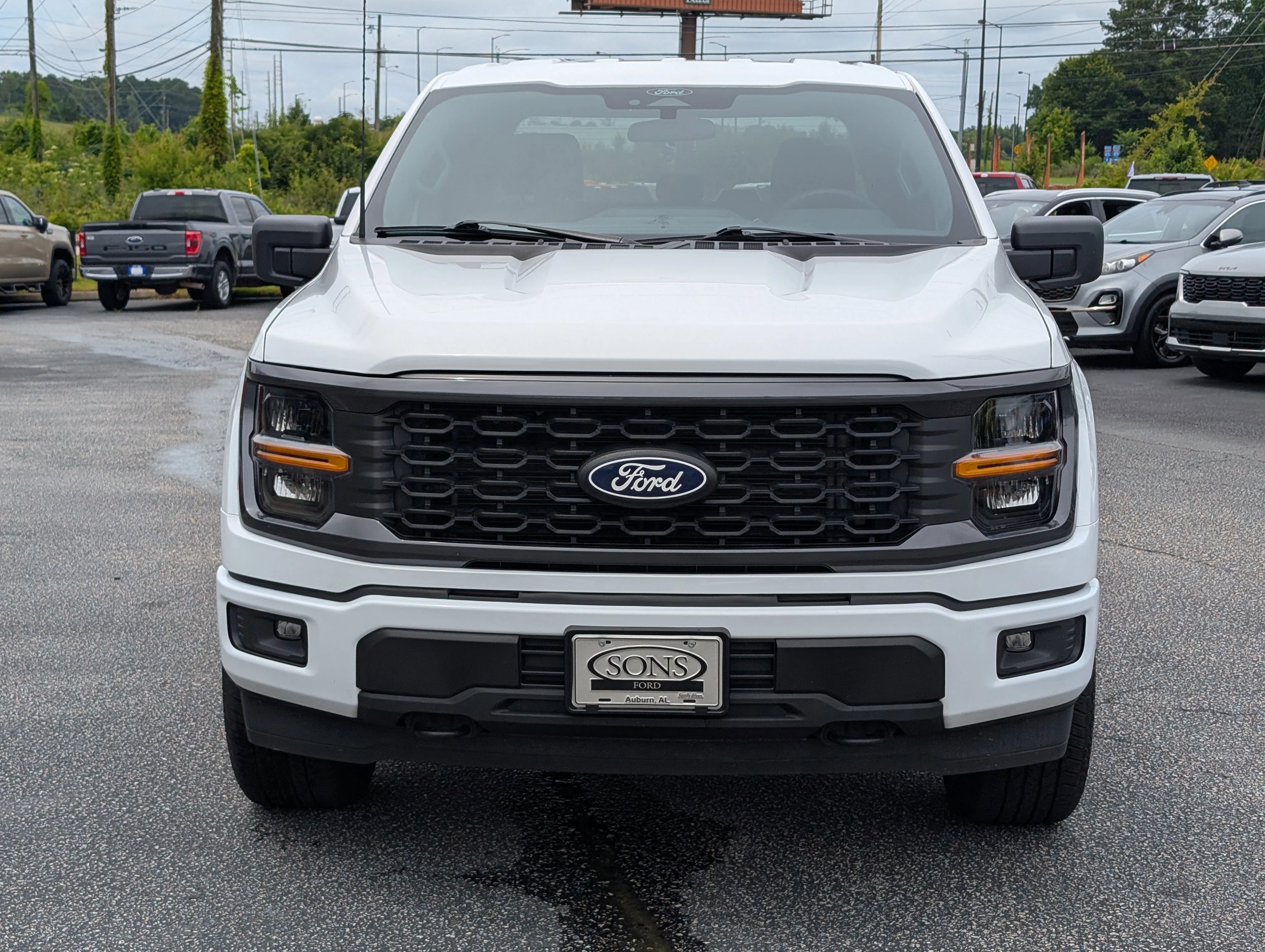 Used 2024 Oxford White Ford STX image 3