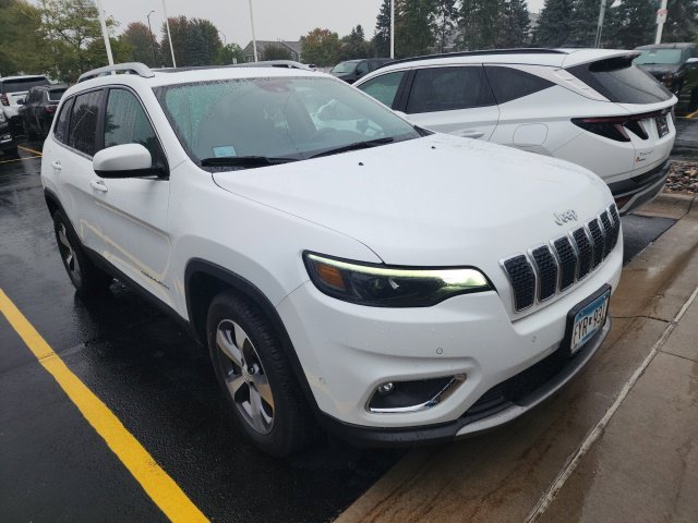 Certified Used 2021 White Jeep Limited image 1