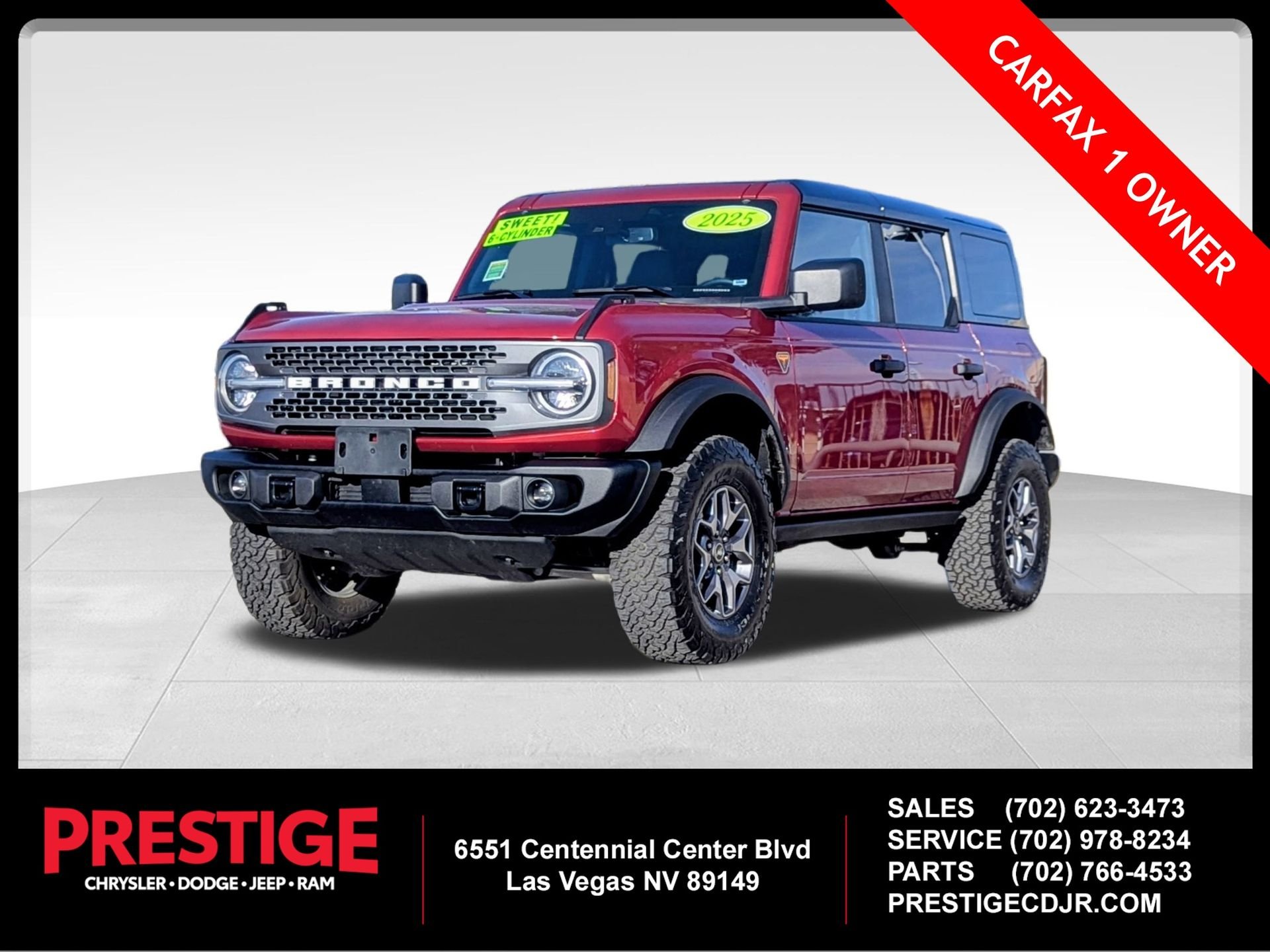 2025 Ford Bronco 4-Door Badlands