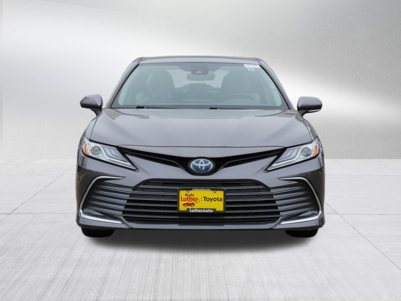Certified Used 2021 Predawn Gray Mica Toyota Hybrid XLE image 2