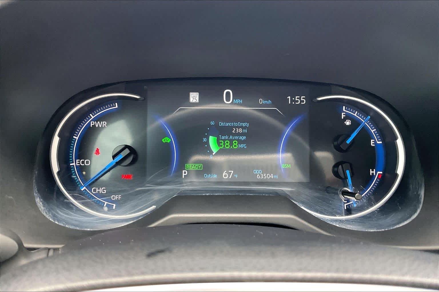 Used 2025 Silver Sky Metallic/Midnight Black Metallic Toyota Hybrid XSE image 25