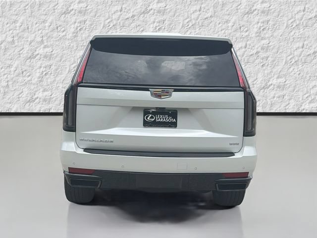 Used 2024 Crystal White Tricoat Cadillac 4WD Sport image 4