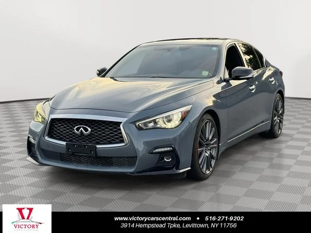 Used 2023 Gray INFINITI Red Sport 400 image 1