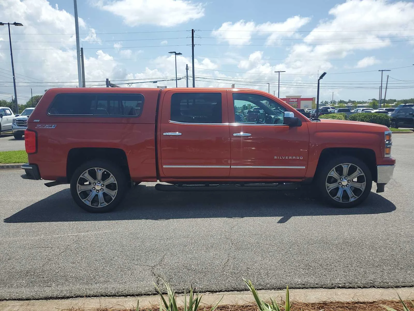 Used 2015 SUNSET ORANGE METALLIC Chevrolet LTZ image 7