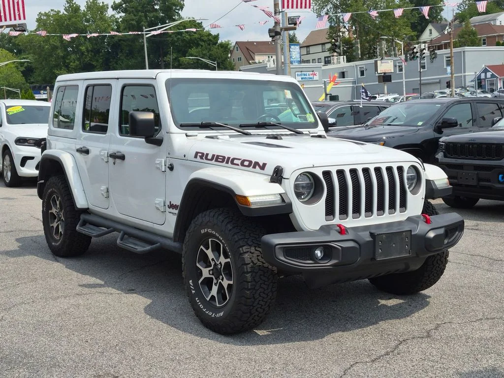 Used 2021 White Jeep Unlimited Rubicon image 4