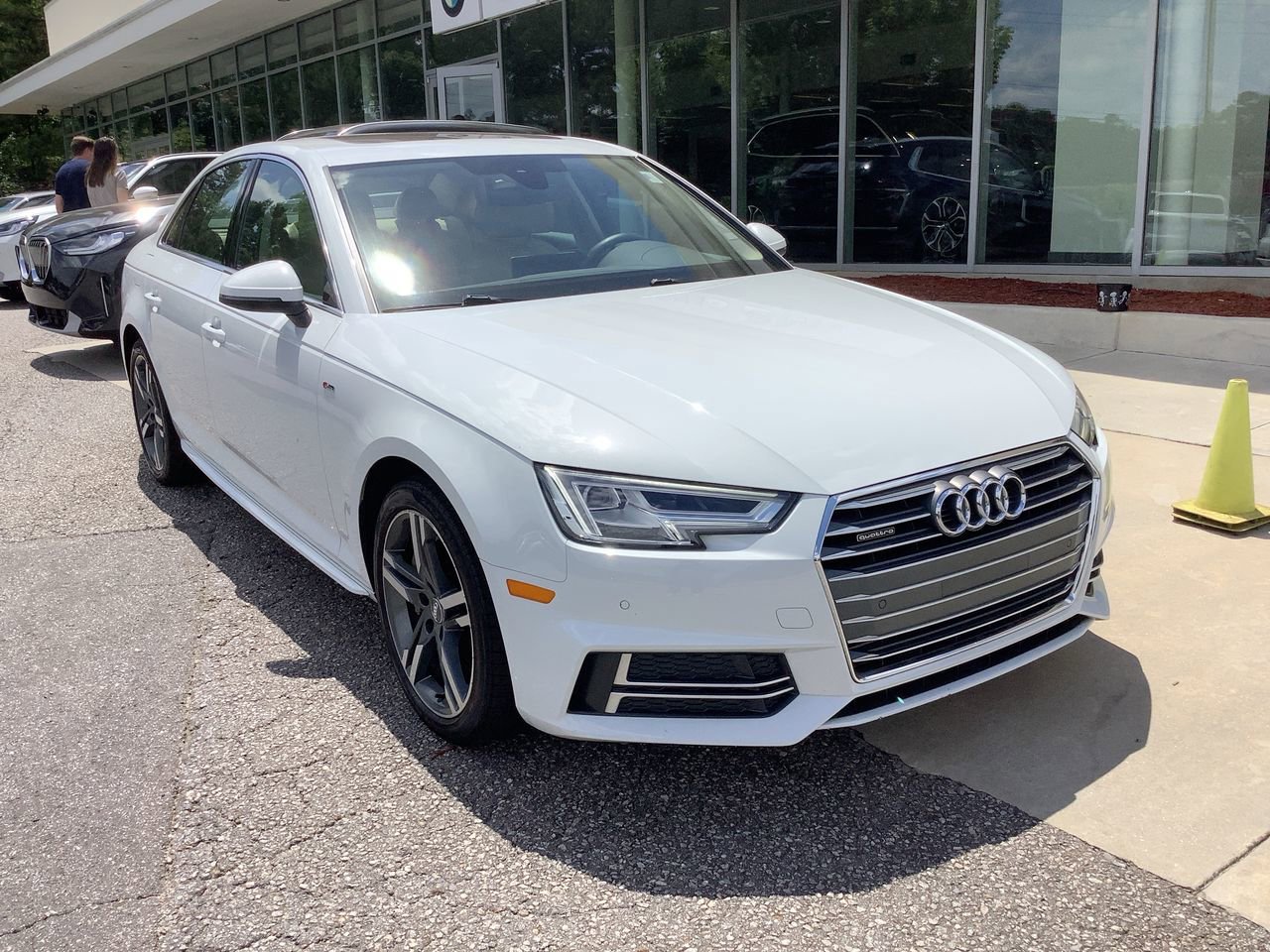 Used 2018 Audi A4 Premium Plus with VIN WAUENAF48JN008422 for sale in Athens, GA
