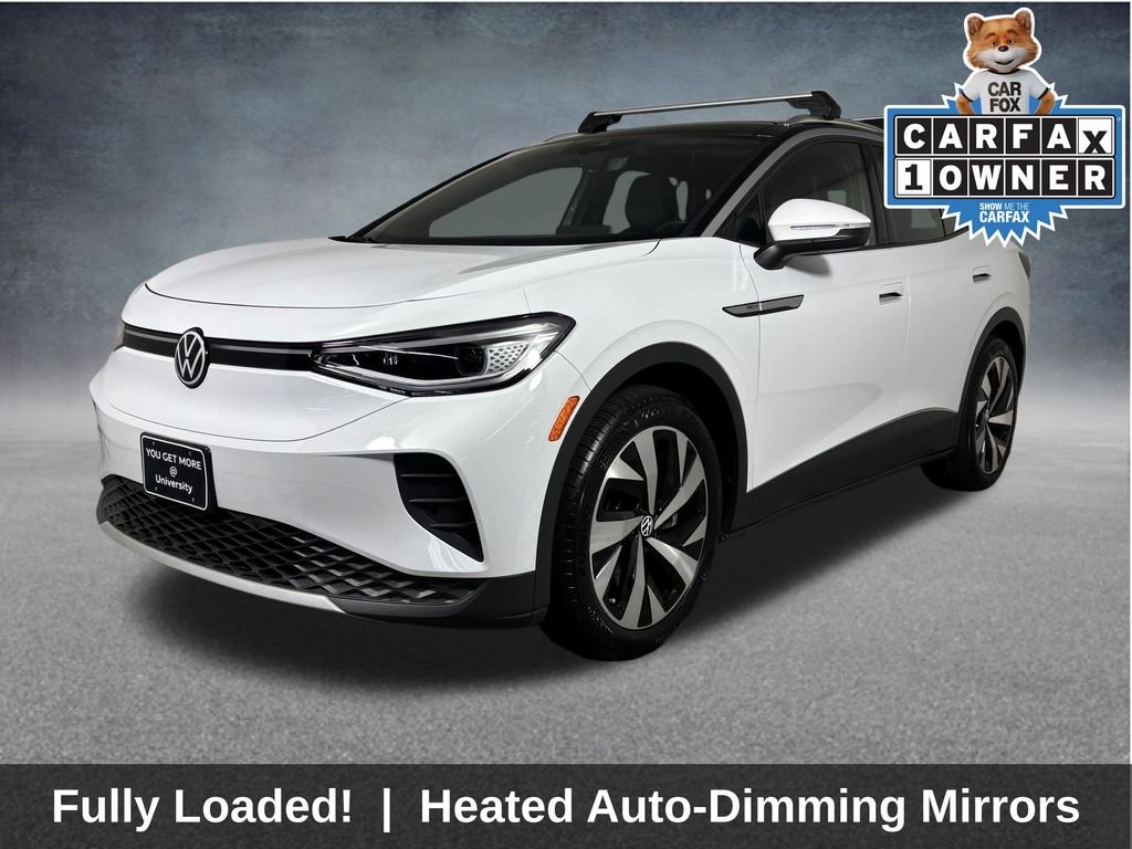 Used 2021 Glacier White Metallic/Black Roof Volkswagen Pro S image 3