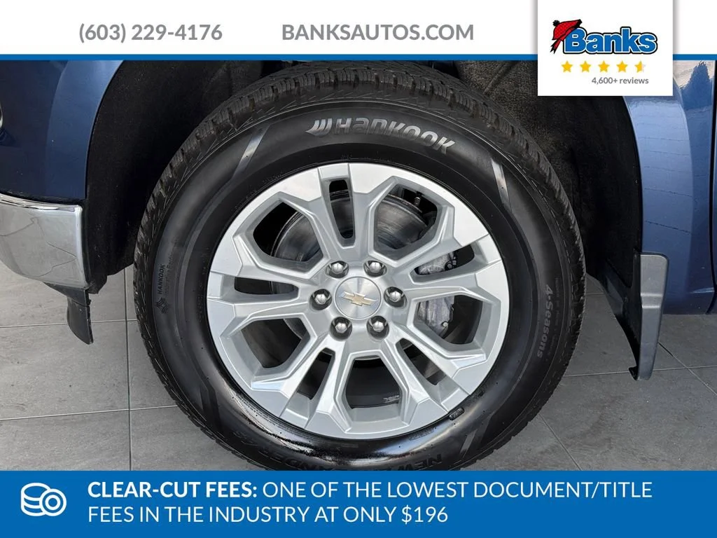 Certified Used 2022 Northsky Blue Metallic Chevrolet LTZ image 4