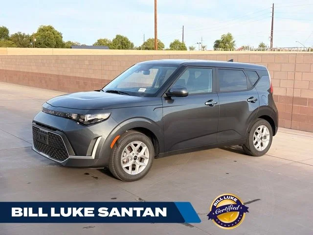 Certified Used 2025 Gray Kia LX image 1