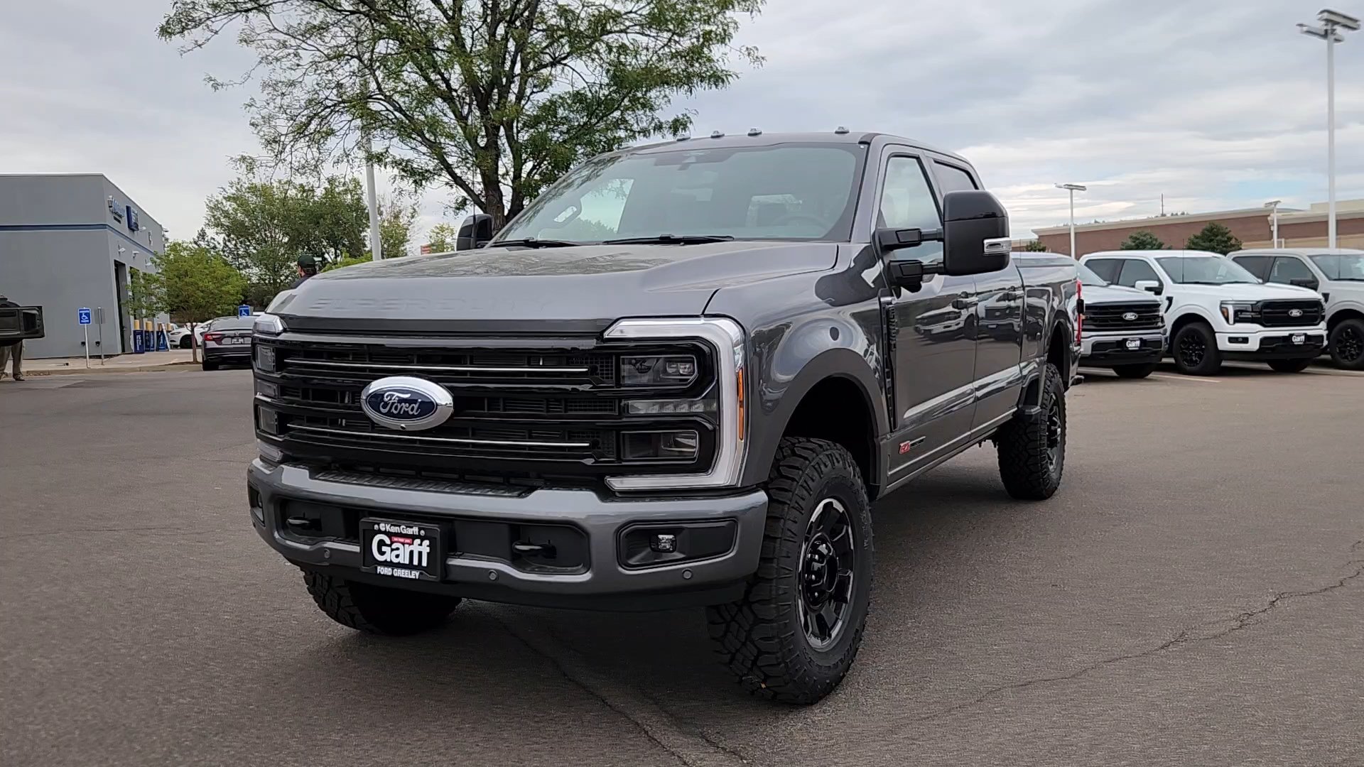 New 2026 Carbonized Gray Metallic Ford Platinum image 3