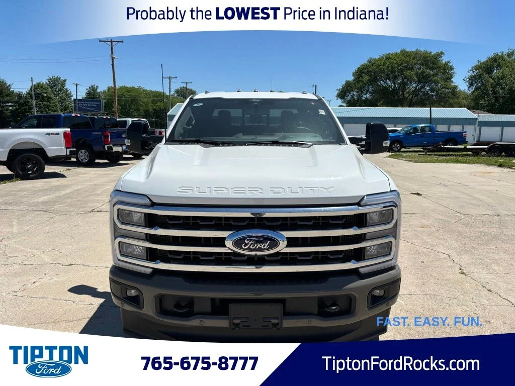 New 2026 Star White Metallic Tri-Coat Ford F-250® King Ranch® image 4