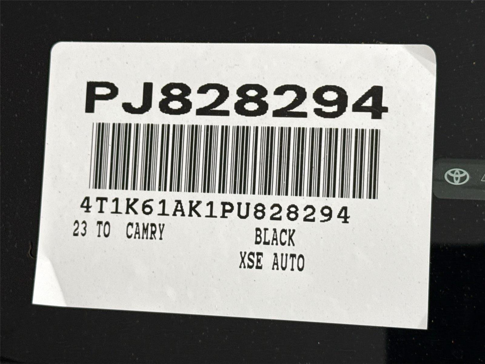 Certified Used 2023 Midnight Black Metallic Toyota XSE image 44