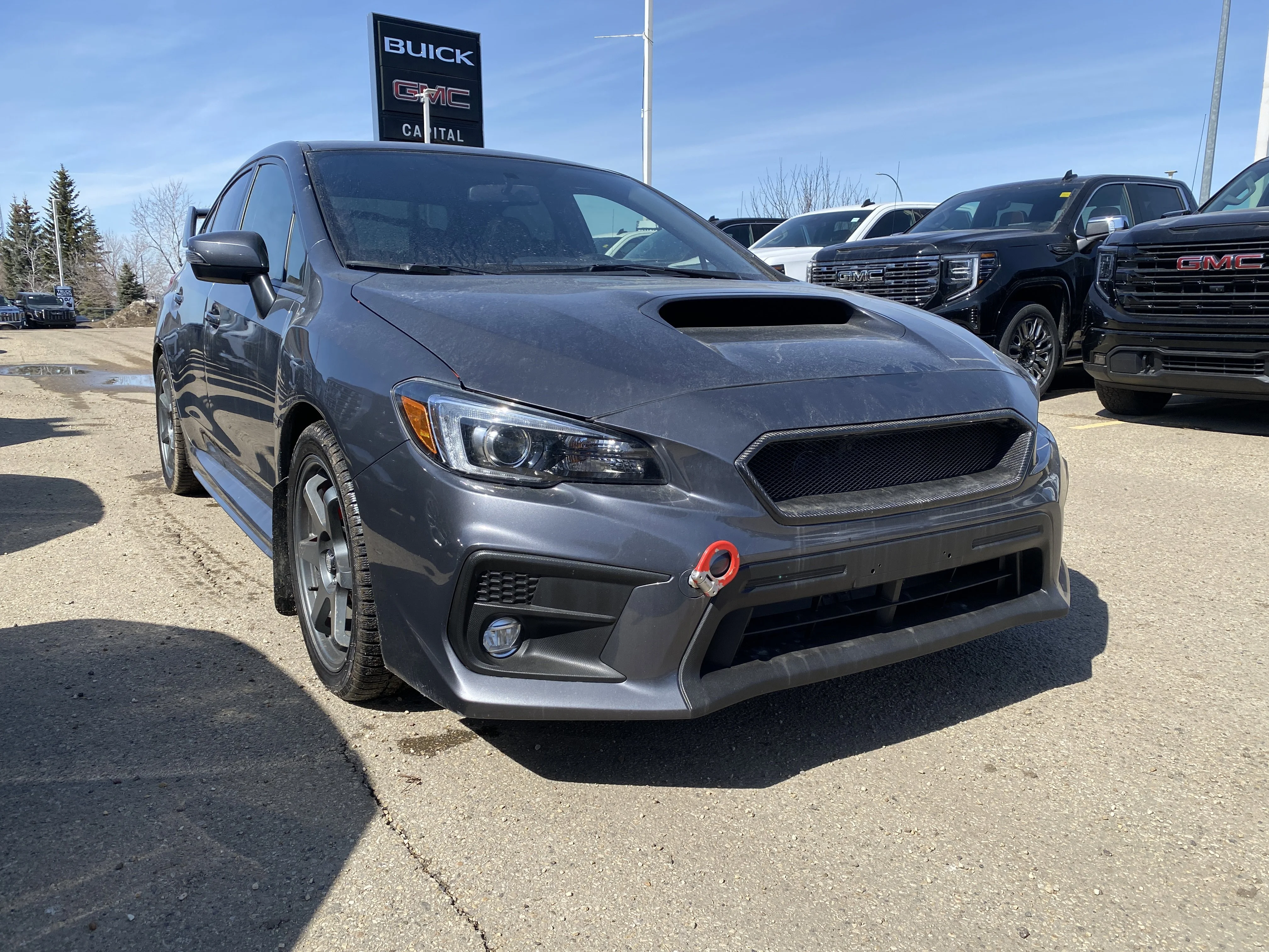 Used 2021 Gray Subaru Sport-tech * LEATHER * NAVIGATION * SUNROOF * image 6