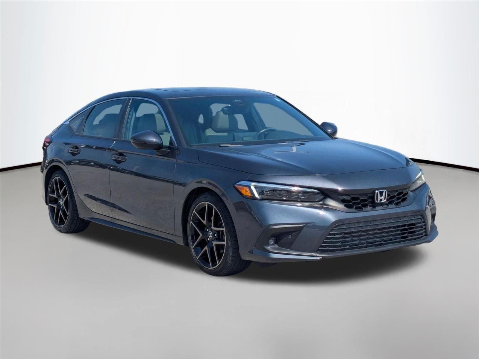 Used 2022 Meteorite Gray Metallic Honda Sport Touring image 2