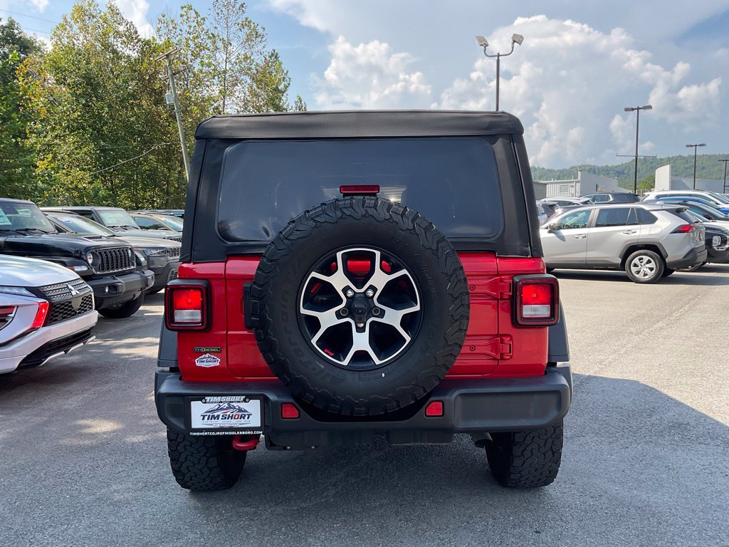Used 2021 Red Jeep Unlimited Rubicon image 5