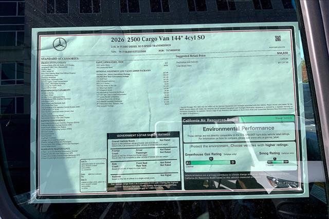 New 2026 Arctic White Mercedes-Benz Cargo 144 WB image 17