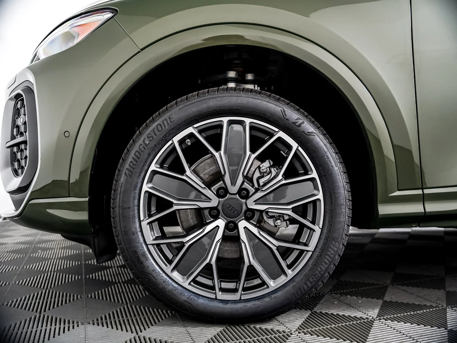 New 2026 District Green Metallic Audi Premium Plus image 4