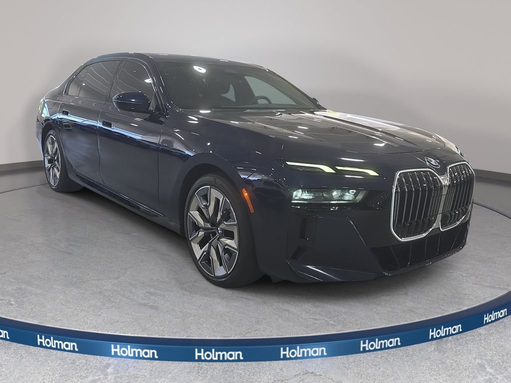 Certified Used 2023 Tanzanite Blue II Metallic BMW 760i xDrive image 3
