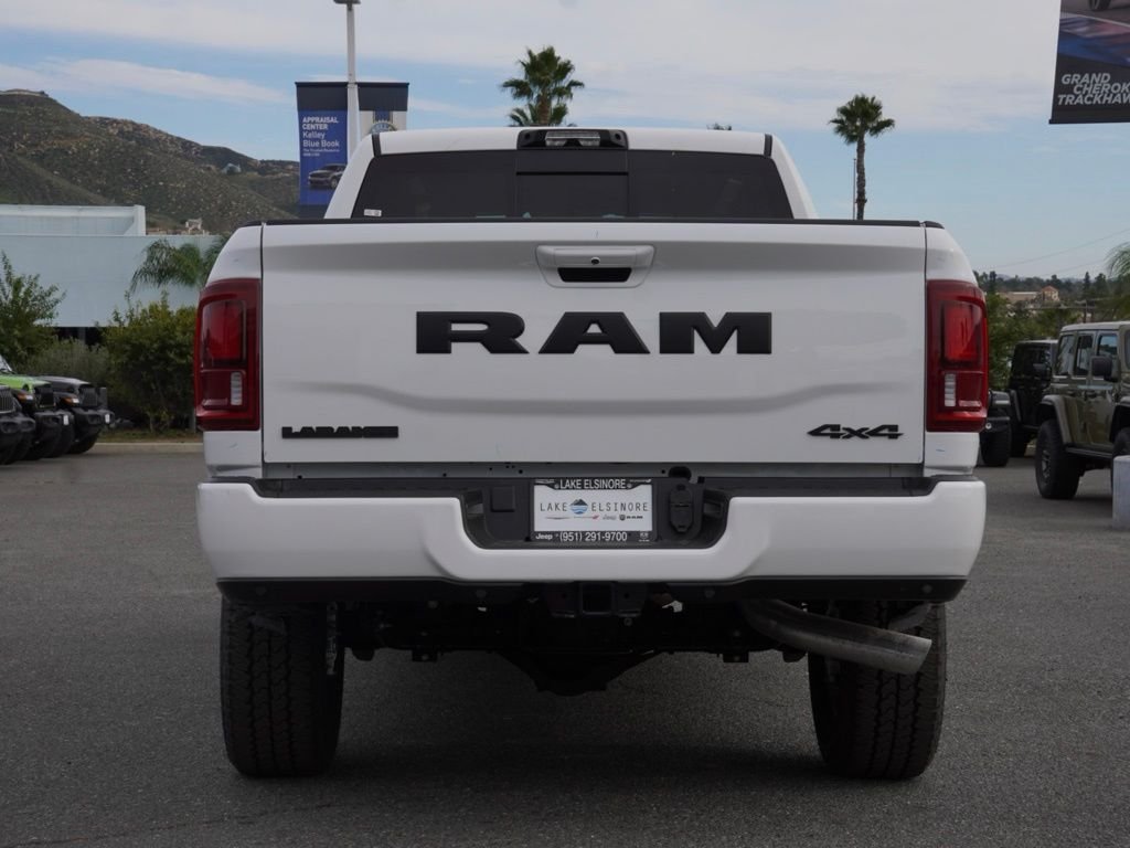New 2026 Bright White Clear-Coat Exterior Paint RAM Laramie image 4