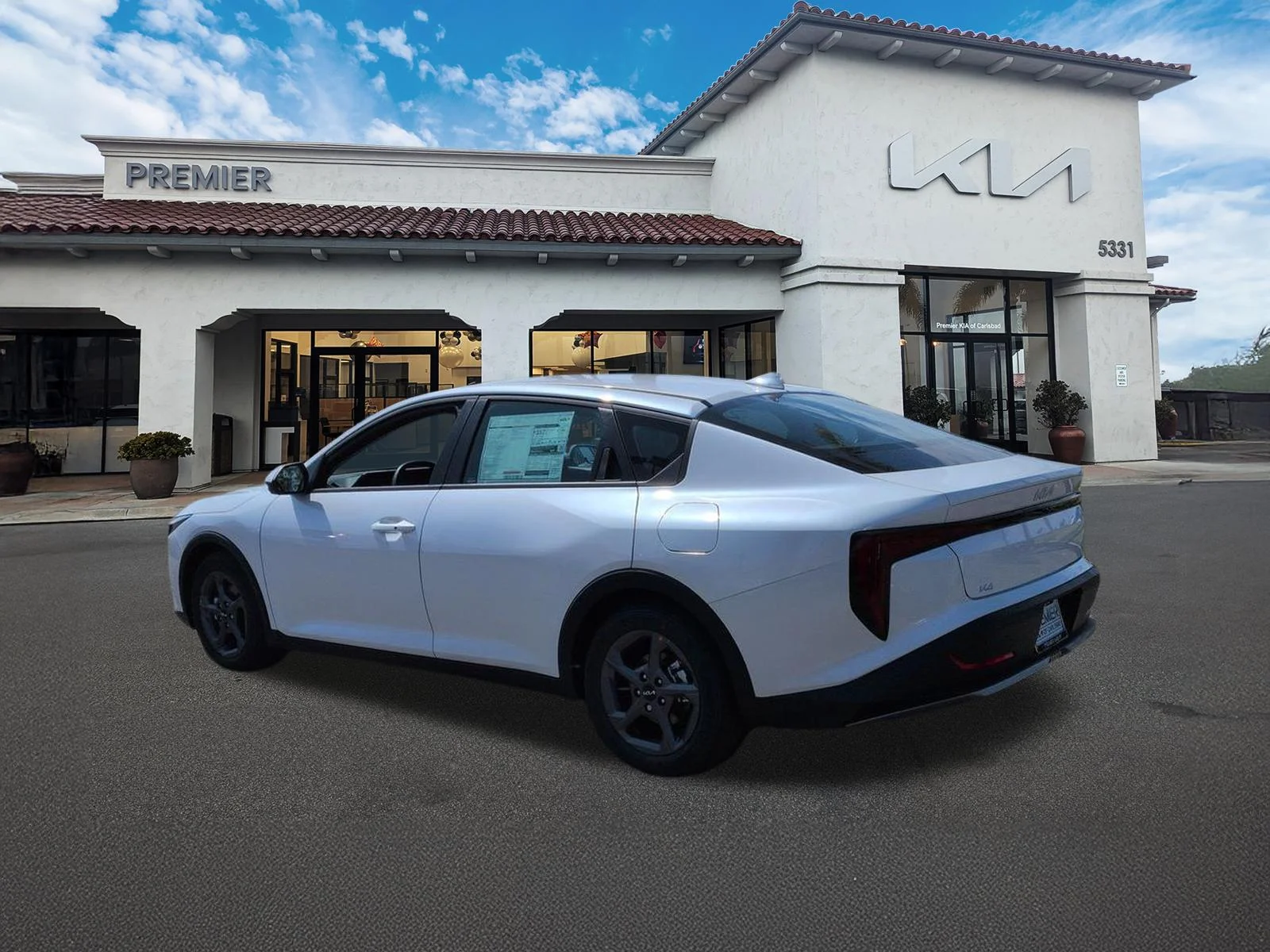 New 2026 Snow White Pearl Kia LXS image 6