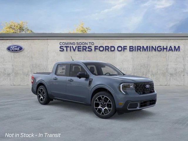 New 2026 Azure Gray Metallic Tri-Coat Ford Lariat® image 1
