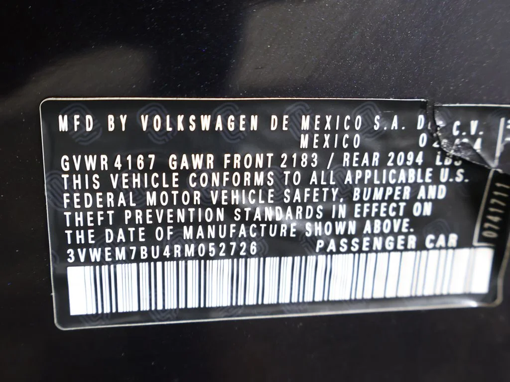 Used 2024 Deep Black Pearl Volkswagen 1.5T SE image 50