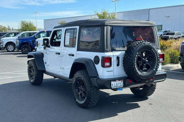 Used 2023 White Jeep Willys 4xe image 9