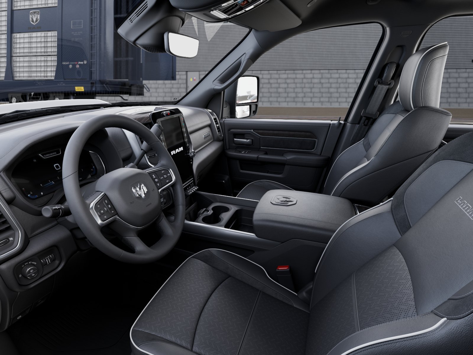 New 2026 Bright White Clear-Coat Exterior Paint RAM LARAMIE image 22