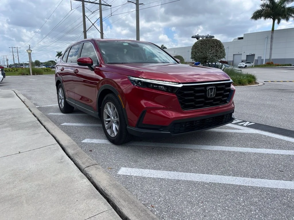 Certified Used 2024 Radiant Red Metallic Honda EX-L image 6