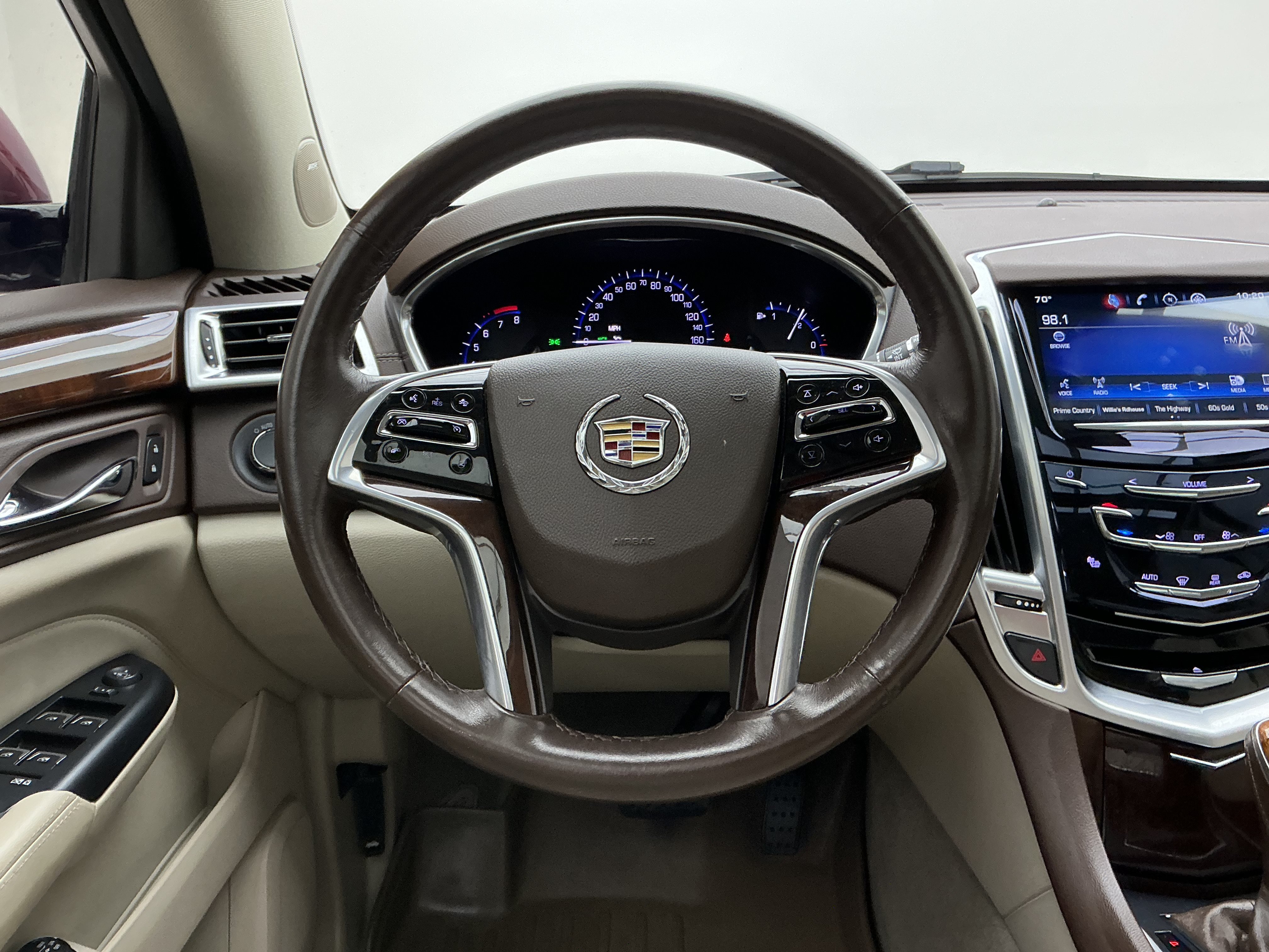 Used 2015 Crystal Red Tintcoat Cadillac Luxury Collection image 21