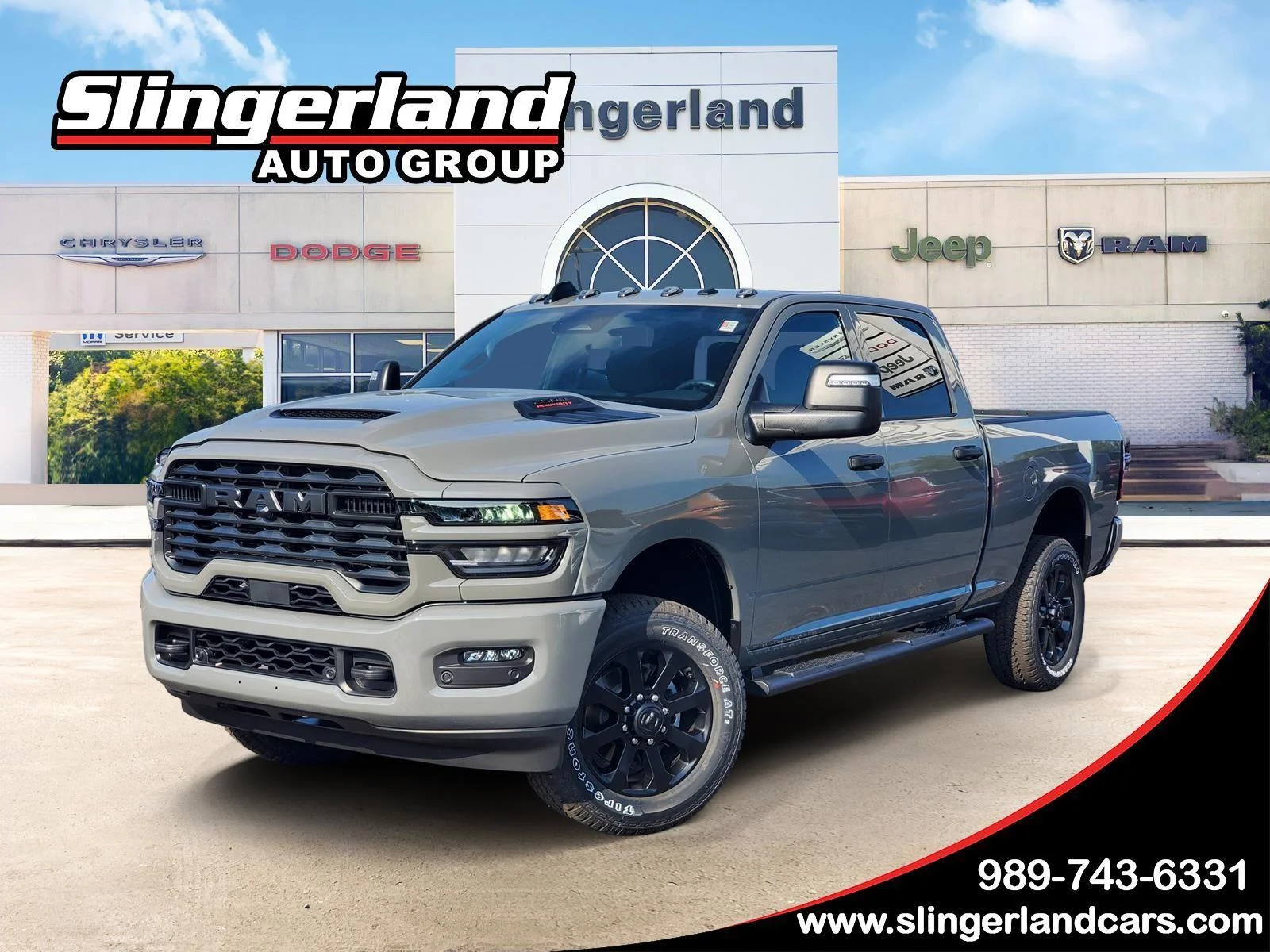 New 2026 Ram 2500 Crew Cab Black Express Pkg