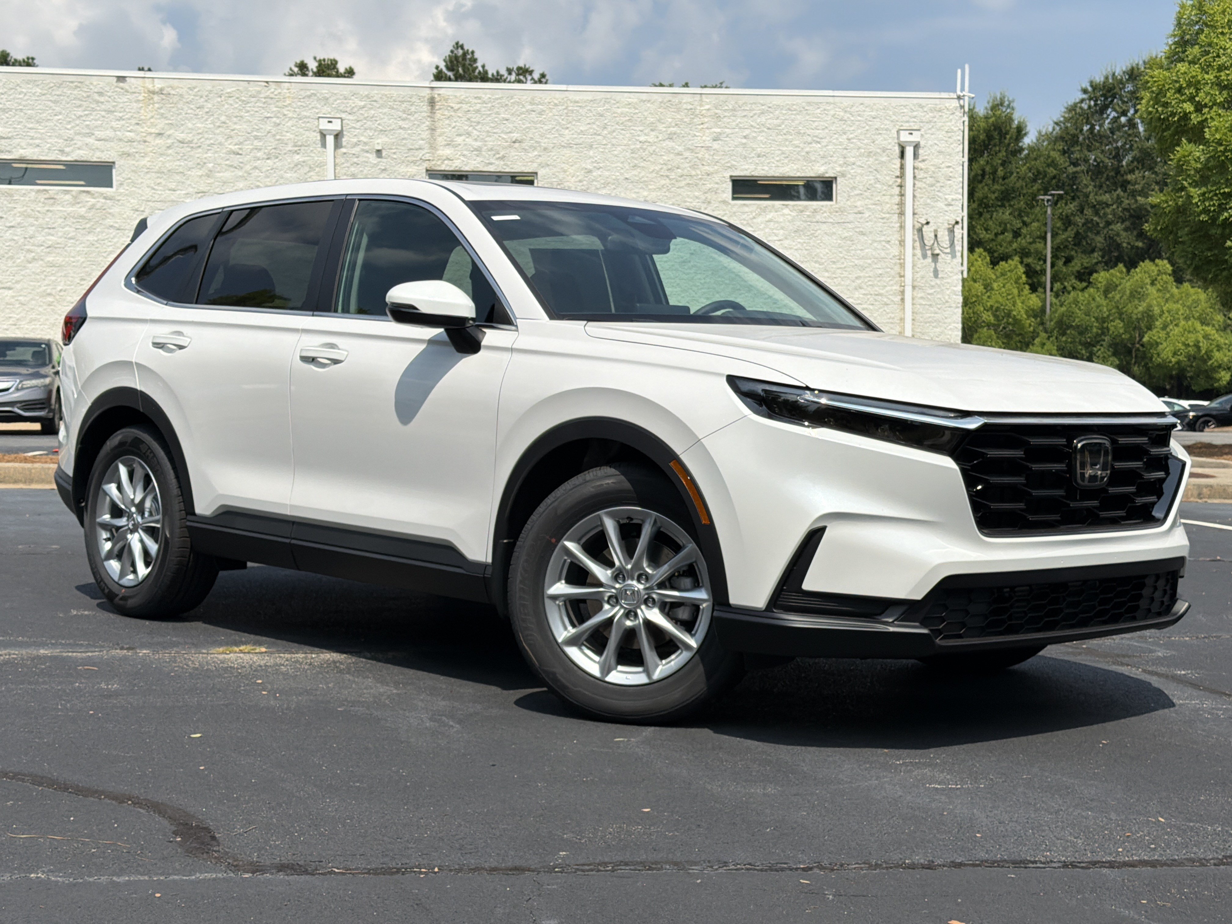 New 2026 Platinum White Pearl Honda EX image 1