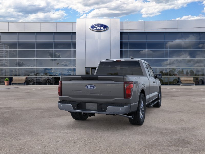New 2026 Carbonized Gray Metallic Ford XLT image 8