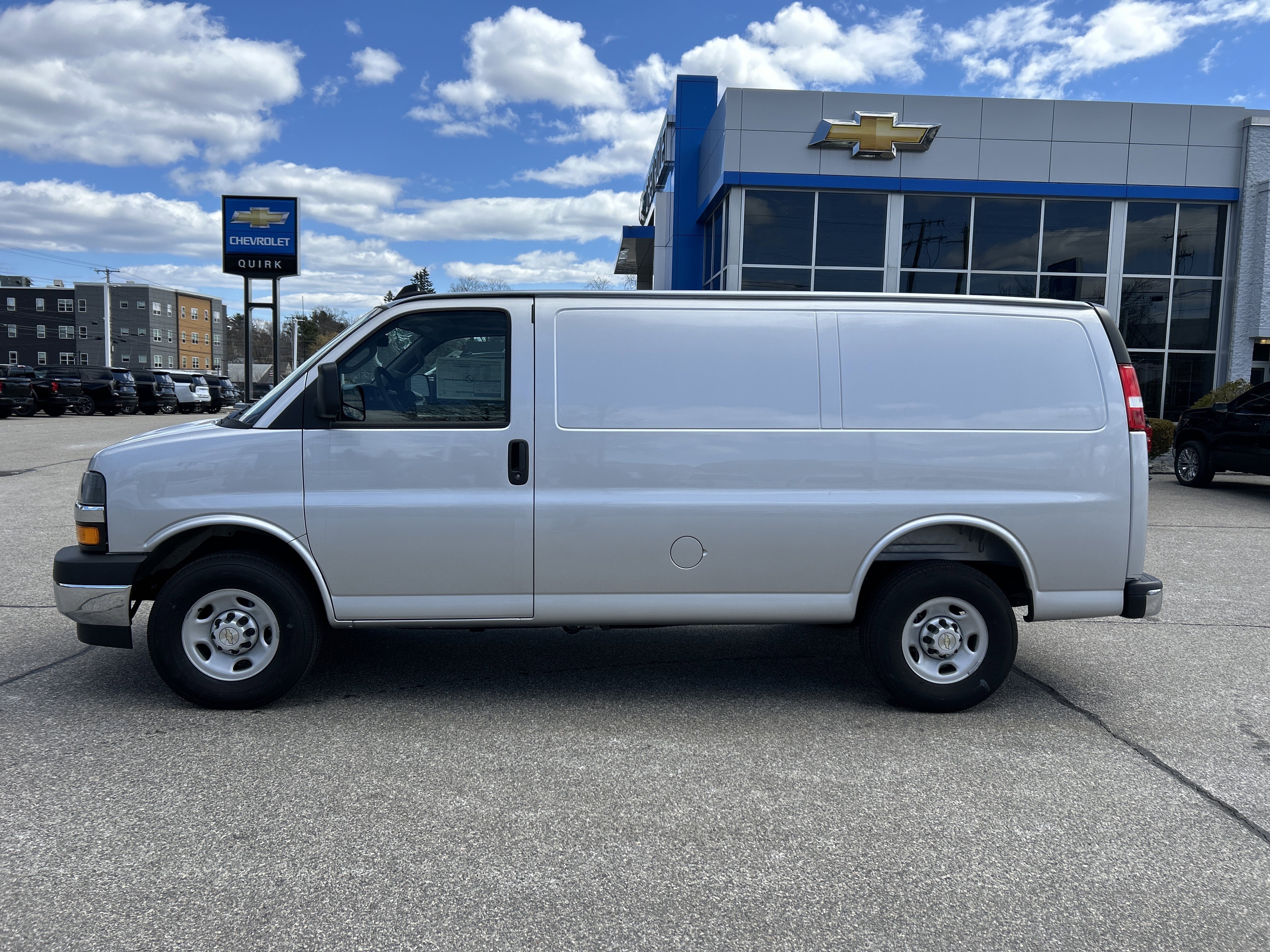 New 2025 Silver Ice Metallic Chevrolet WT image 6