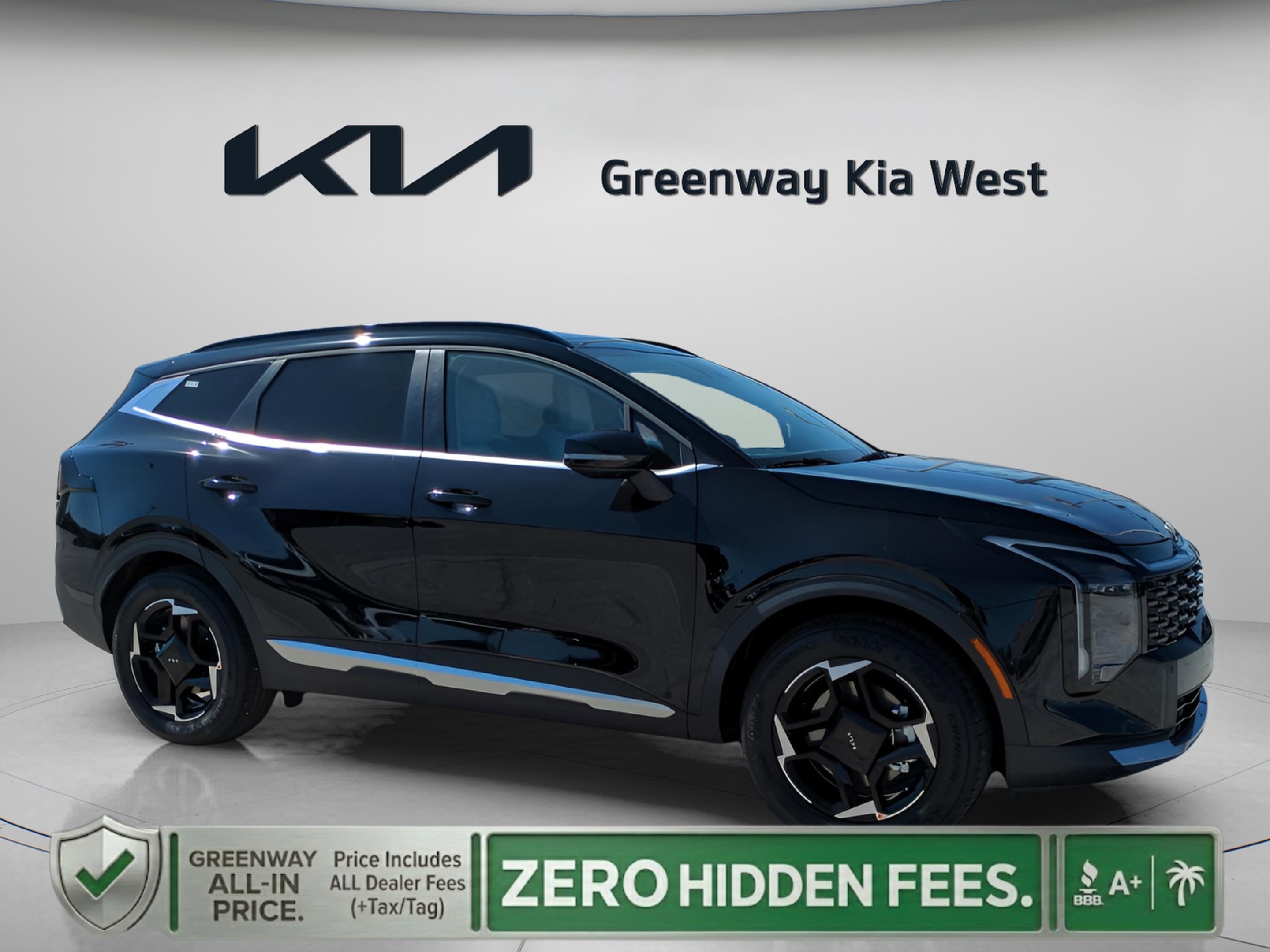 New 2026 Ebony Black Kia EX image 1