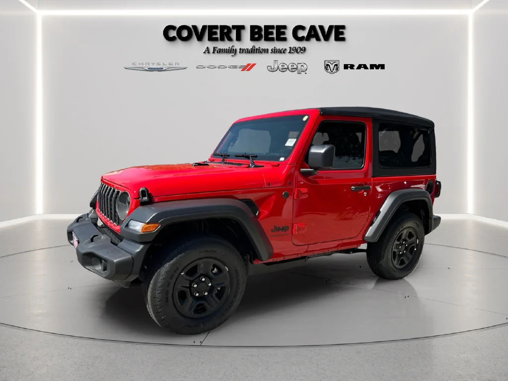 New 2026 Firecracker Red Clear-Coat Exterior Paint Jeep Sport image 6