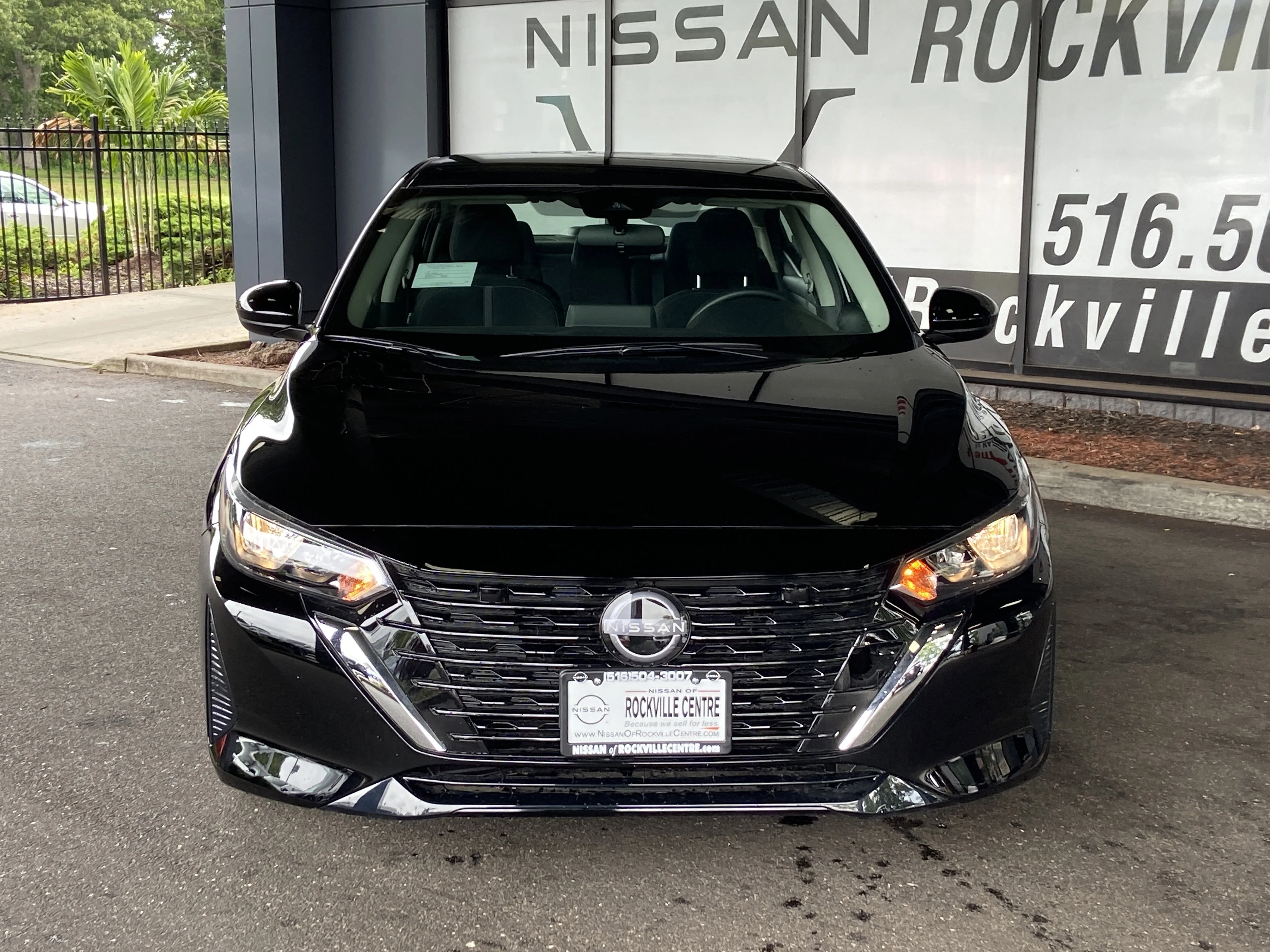 New 2025 Super Black Nissan SV image 2
