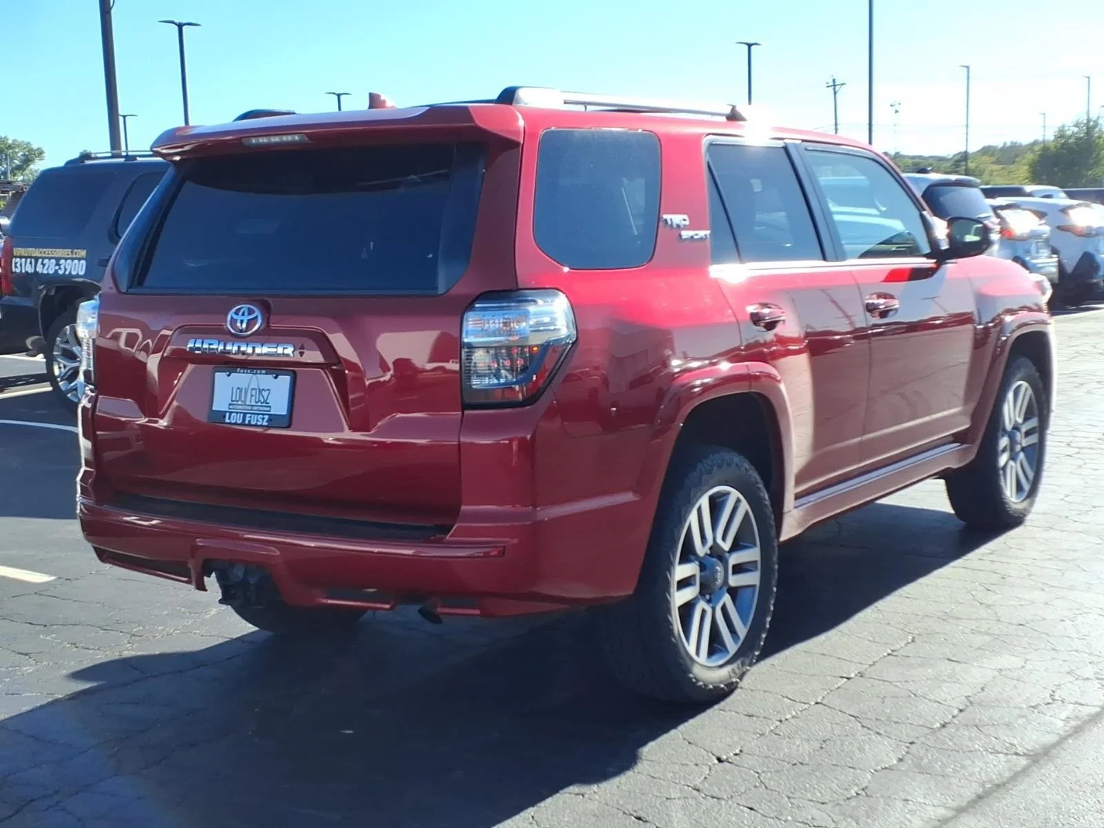 Used 2022 Barcelona Red Metallic Toyota TRD Sport image 26