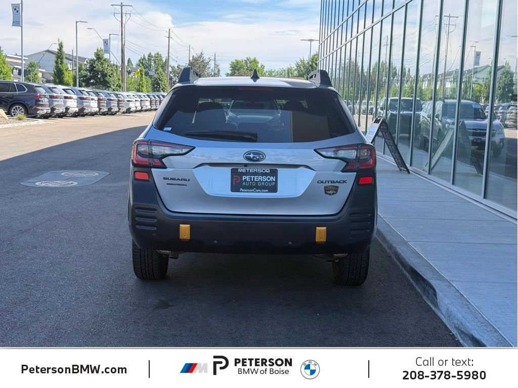 Used 2024 Silver Subaru Wilderness image 4