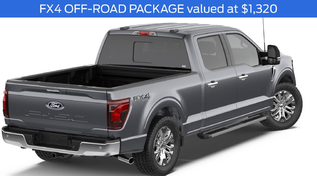 New 2026 Carbonized Gray Metallic Ford XLT image 5